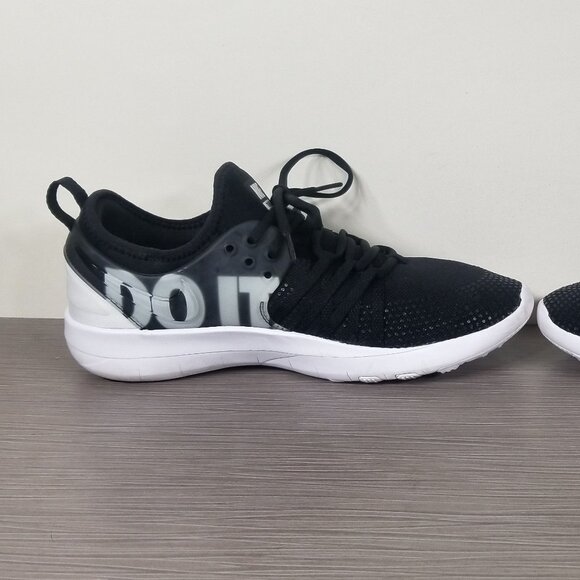 Nike Free TR Fit 7 Premium Training Shoe, Black Textile, Womens Size 8 / 39 - Picture 6 of 12